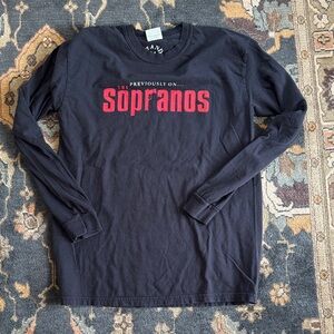 Sopranos long sleeve Tshirt sz M